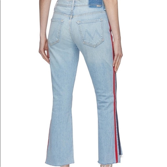 Mother The Insider Crip Step Fray Size 26.  Thanks, Again Racer Color - Picture 2 of 12